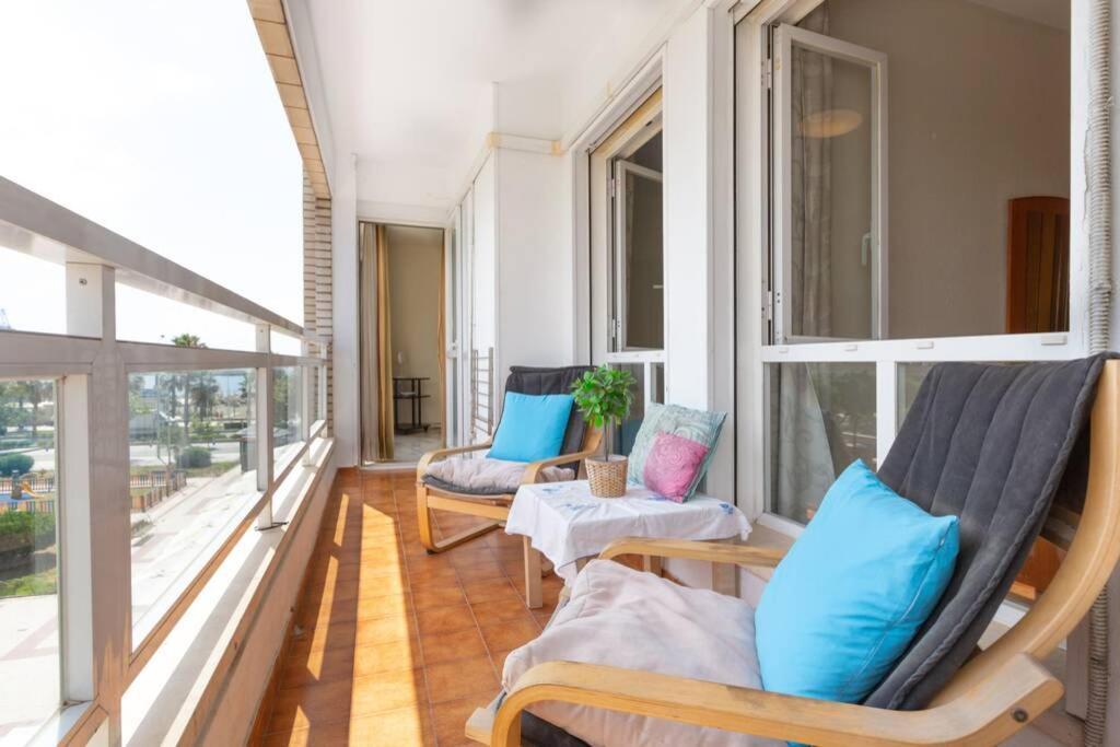 Playa Huelin Apartamento Appartement Málaga Buitenkant foto